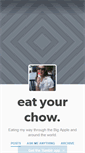 Mobile Screenshot of eatyourchow.com